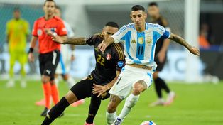 Angel Di María se mantendría en la formación titular ante la posibilidad de que Lionel Messi vaya al banco.