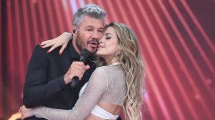Marcelo Tinelli y Milett Figueroa