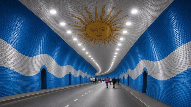 Imagen ilustrativa del túnel proyectada por el equipo de Pablo Gavira.