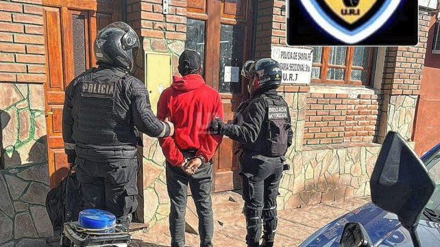 Presunto autor de un femicidio en Rosario.