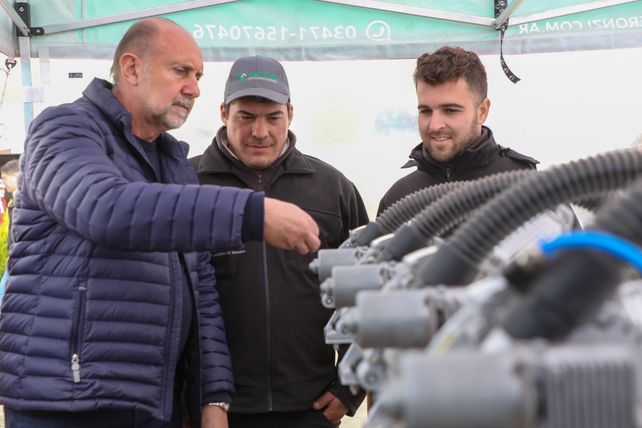 El gobernador destacó la importancia de Agroactiva en territorio santafesino.