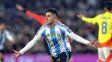 Argentina salvó un punto ante Colombia con un golazo de Thiago Almada
