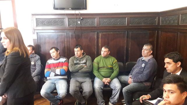 Complicados. En las filmaciones realizadas por la Federal se observa a los cuatro acusados. &nbsp;