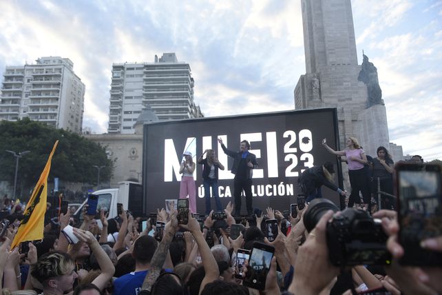 Javier Milei en noviembre de 2023