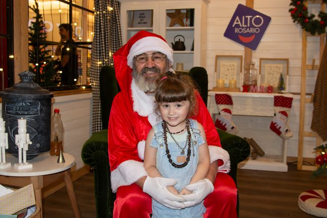 Roma Sartori y Papá Noel