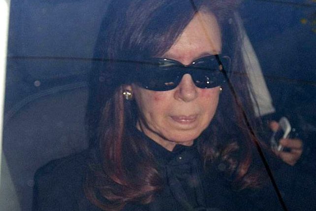 La foto de la Presidente Cristina Kirchner, que hoy recorre el mundo