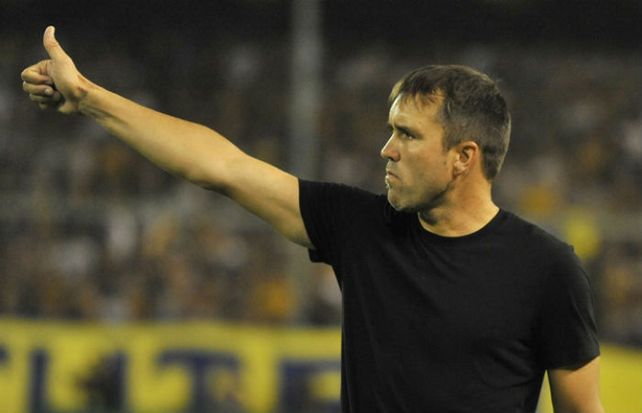 Pulgar arriba. El entrenador aprobó en la semana previa al clásico.