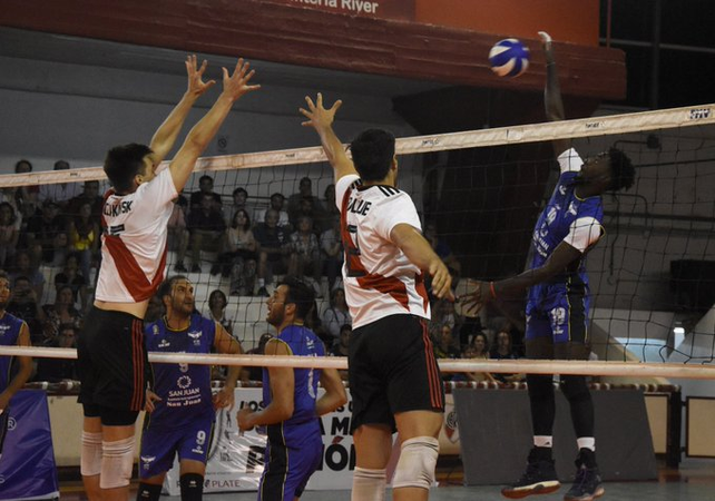 UPCN superó a River en el retorno de la Liga Nacional de vóley
