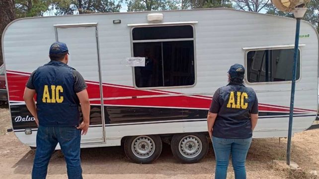 Una casa rodante transformada en laboratorio de estiramiento de cocaína.