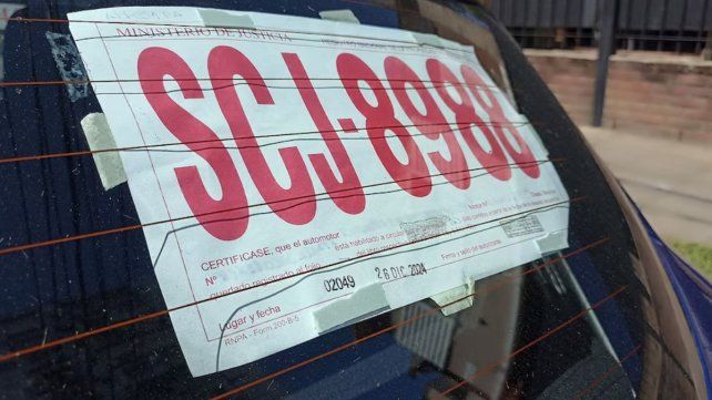 Se distribuyeron un millón de chapas patentes: cerca de 300.000 llegaron a la provincia de Santa Fe