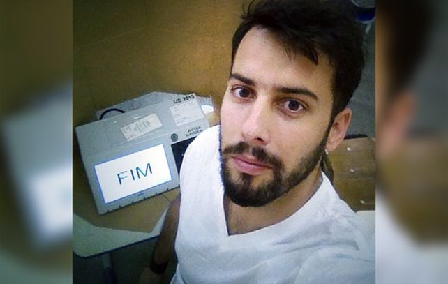Un usuario de Instagram sube su foto tras emitir su sufragio.