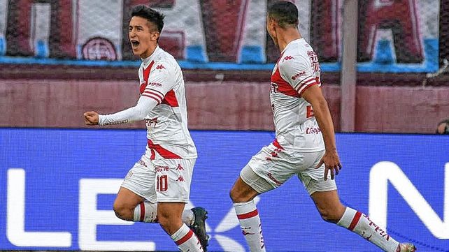 Ezequiel Cañete le dio el empate a Unión sobre el final ante Lanús en La Fortaleza.&nbsp;