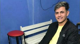 Brandon Ariel Lima, de 20 años, asesinado mientras trabajaba en un puesto de comida rápida. 