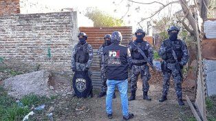 Detención de los criminales apuntados por el asesinato de Lorena Orduña, en barrio Scarafía.