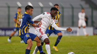 Los chicos del sub-20 fueron competitivos pero cayeron con Flamengo,