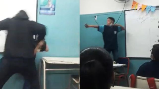 Un alumno que sufre bullying se defendió de su acosador&nbsp;