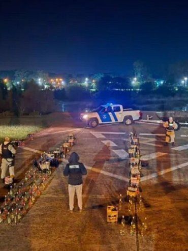 Concordia: incautaron botellas de vodka que pretendían ser cruzadas por el río Uruguay