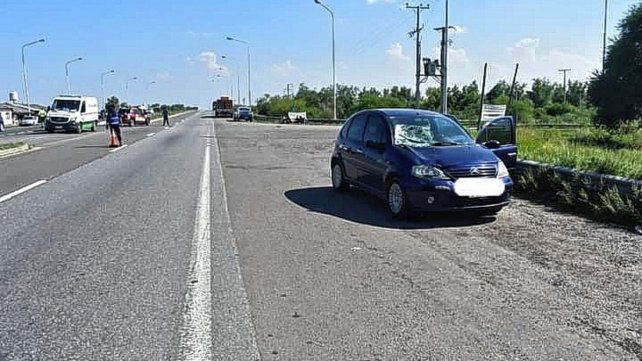Ruta Nacional 12: automovilista chocó y mató a un peatón