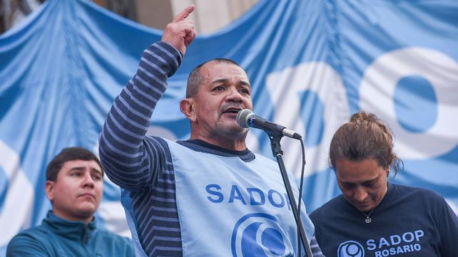 Martín Lucero, titular de Sadop Rosario.