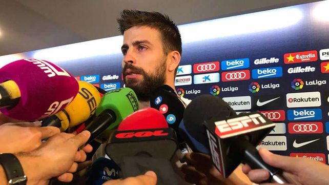 Piqué dijo que si es un problema para la selección de España renunciará antes del Mundial