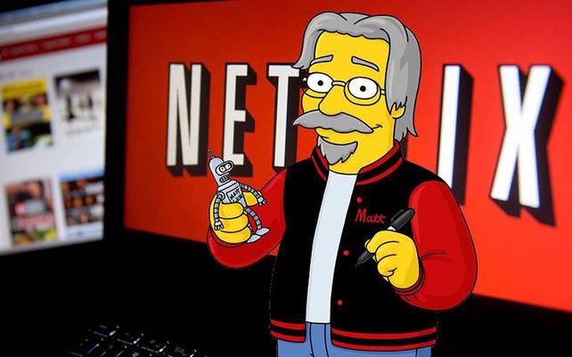 Matt Groening desembarcaría en Netflix