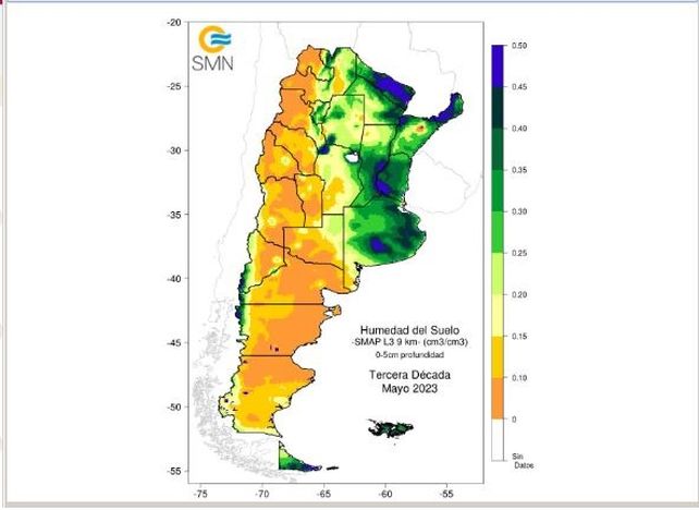 Clima y agro: El invierno hizo su entrada triunfal
