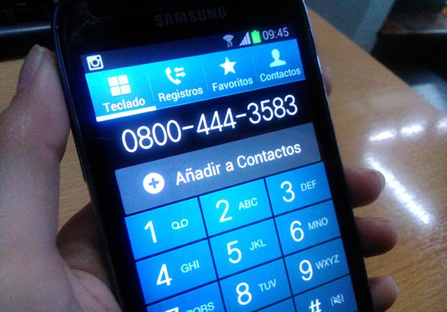 Abren un 0800 para denunciar venta de drogas y armas