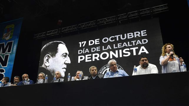 En su acto por el 17 de Octubre