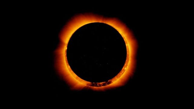 Un eclipse solar anular total se verá en el cielo de Argentina.