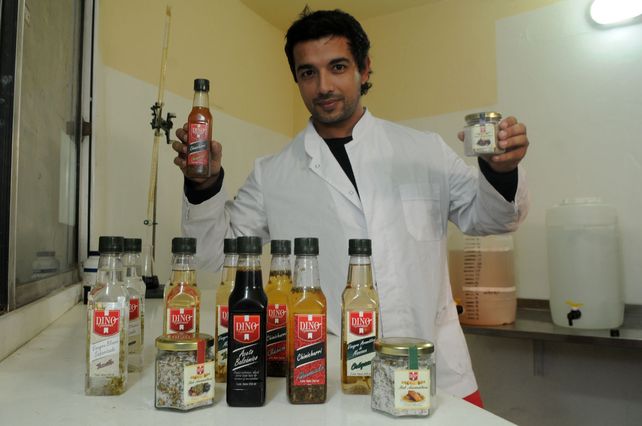 Creó una receta de aceto balsámico y montó una mini industria