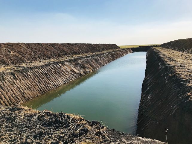Pudieron seguir con la ganadería gracias a un sistema diseñado por el encargado del campo