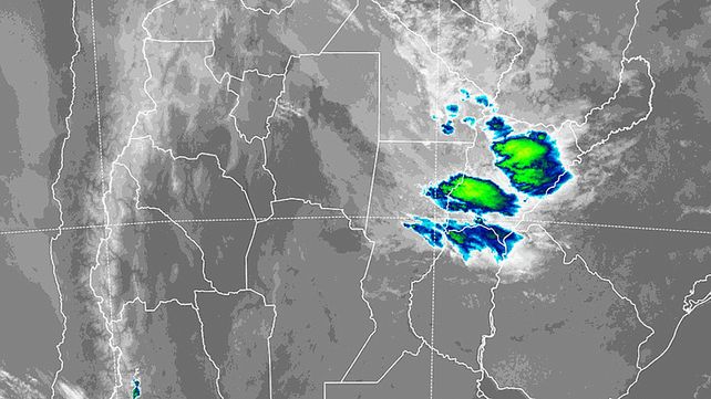 SMN pronosticó varias tormentas en la semana que inicia