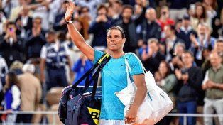 Rafa Nadal jugó su último partido en el Roland Garros.
