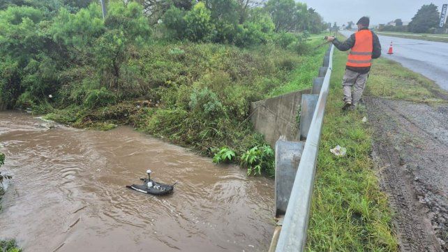 La altura del Río Salado comienza a normalizarse