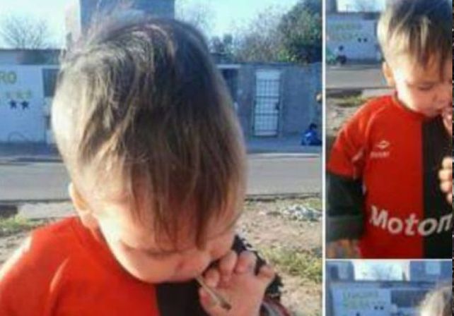 Le da un porro a su bebé y sube la foto a Facebook