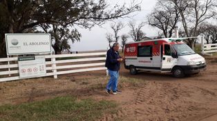 La estancia El Abolengo, ubicada a 22 kilómetros de la zona urbana de Sancti Spiritu, adonde se produjo la muerte de un hombre de 61 años.&nbsp;