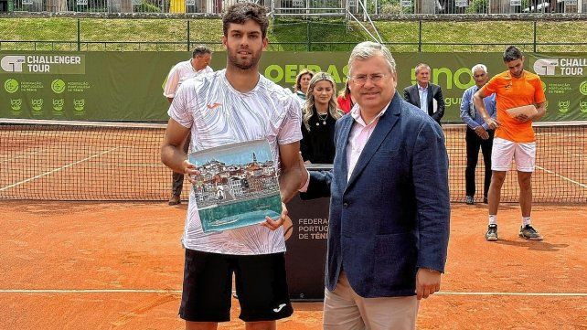 Díaz Acosta se consagró campeón en el Challenger de Oeiras