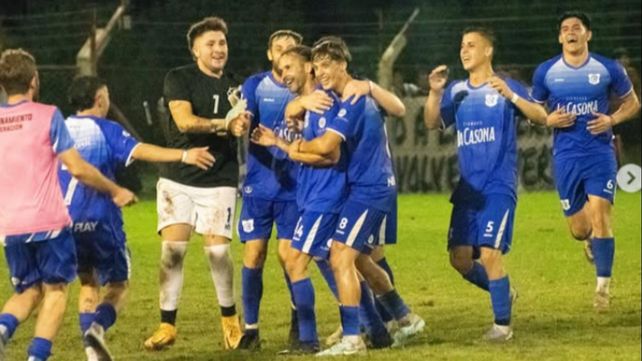 Becker marcó un tremendo gol en el triunfo del Ranero ante 9 de Julio.&nbsp;
