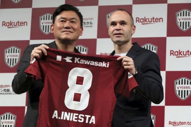 ¡Firmó Iniesta! Cuánto cobrará en Japón el excapitán del Barcelona