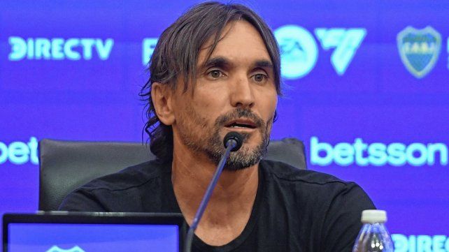 Diego Martínez habló en su presentación.