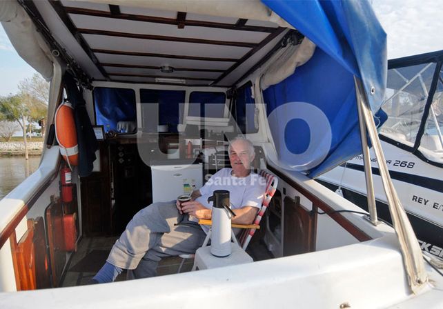 Pasión. Los socios tienen su lugar de tranquilidad disfrutando en sus embarcaciones.