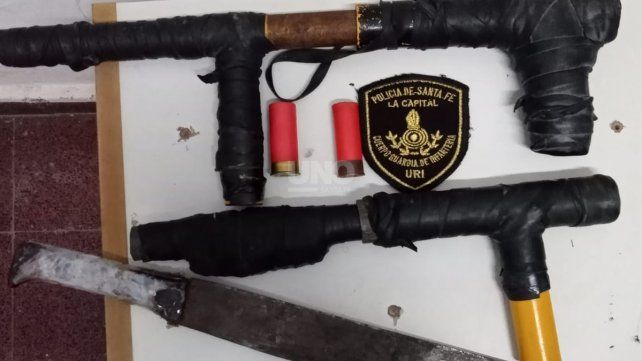 Un adolescente detenido con dos tumberas y un machete luego de un tiroteo en Santo Tomé