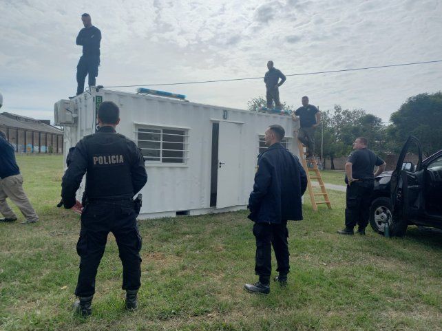 Colocaron casillas policiales en barrio 7 Jefes para combatir la inseguridad en la zona