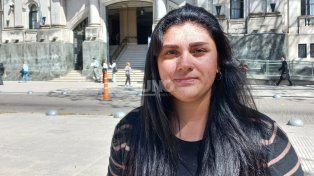 Martina Strada, hermana de Damián, el joven asesinado en Laguna Paiva&nbsp;