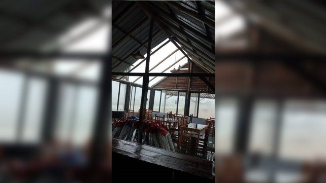Hernandarias: tormenta dañó el muelle flotante