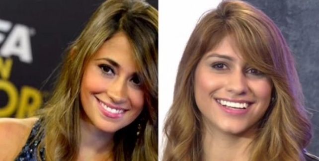 Antonela Roccuzzo tiene una doble: la joven que es igualita a la mujer de Messi