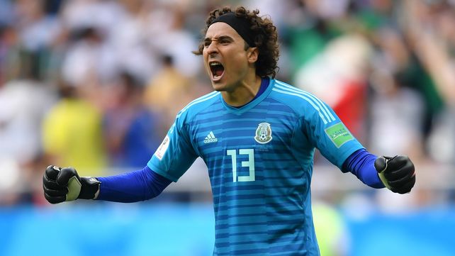 El arquero del seleccionado mexicano
