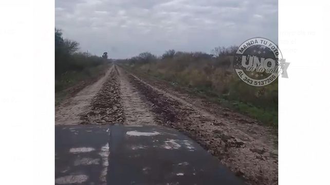 Quejas por el mal estado de un camino vecinal