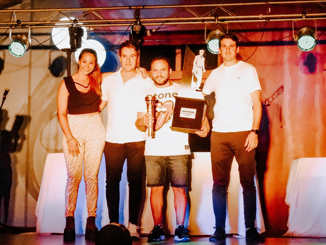 Teodelina entregó los premios Oscar Manco Messina a sus deportistas destacados.