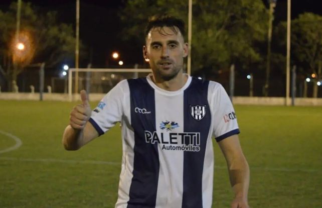 Goleador.&nbsp;El &nbsp;Beto Armani marcó el 1 a 1 de Aprendices.